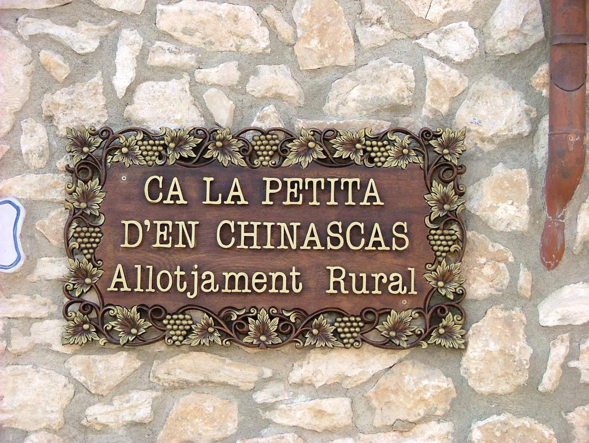Gasthaus Ca La Petita Den Chinascas Vespellá Exterior foto