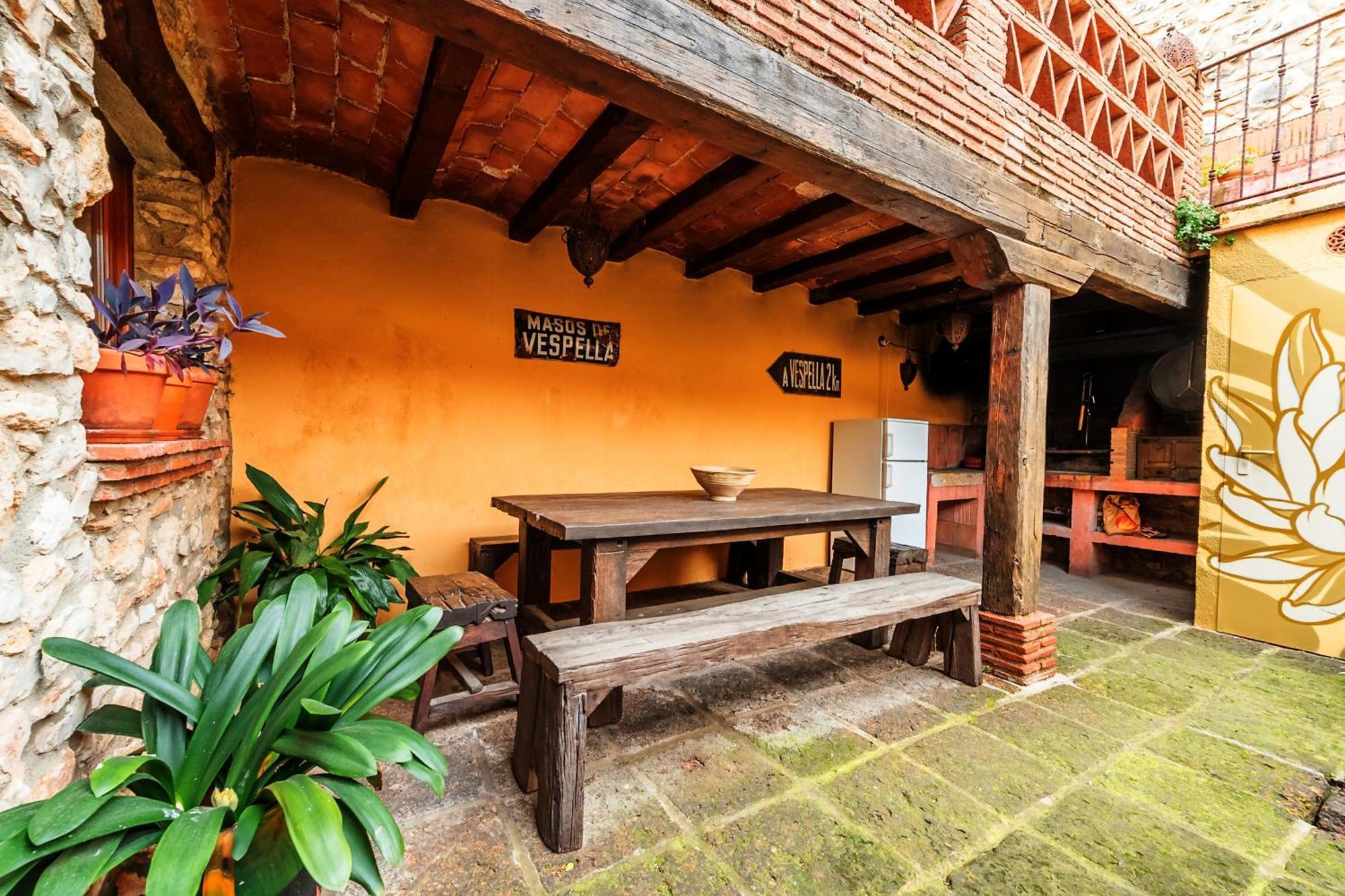 Gasthaus Ca La Petita Den Chinascas Vespellá Exterior foto