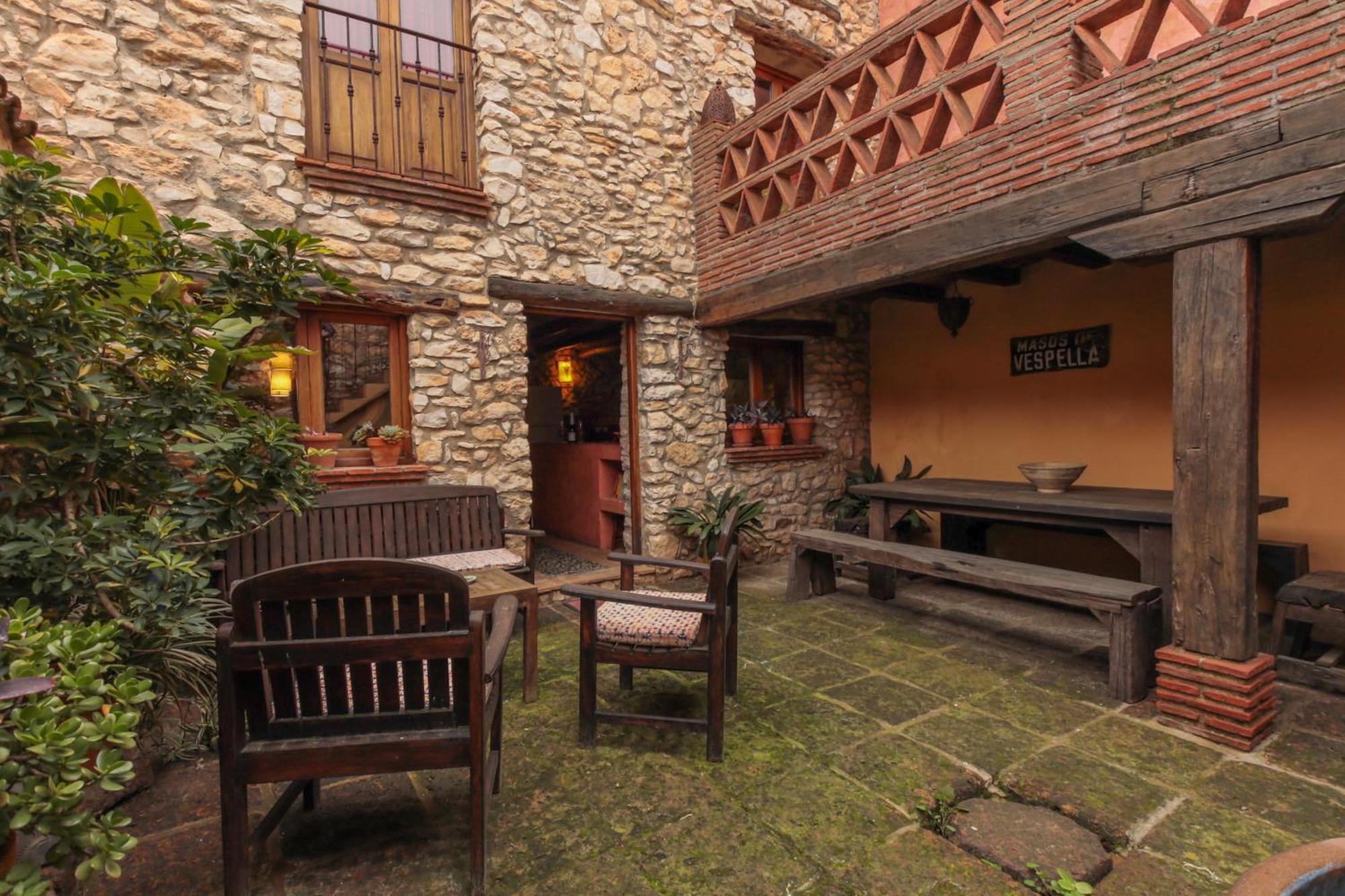 Gasthaus Ca La Petita Den Chinascas Vespellá Exterior foto