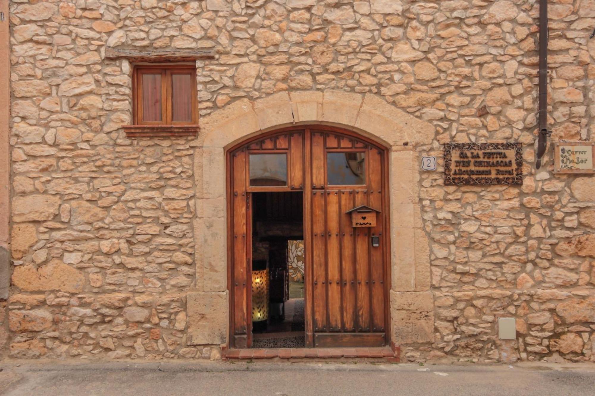 Gasthaus Ca La Petita Den Chinascas Vespellá Exterior foto