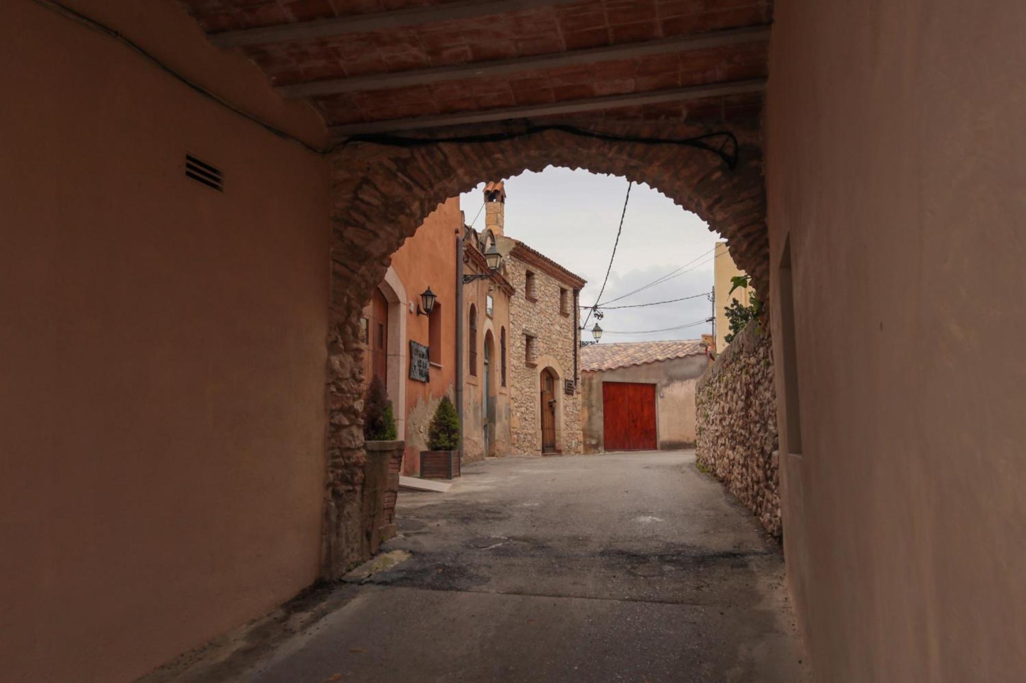 Gasthaus Ca La Petita Den Chinascas Vespellá Exterior foto